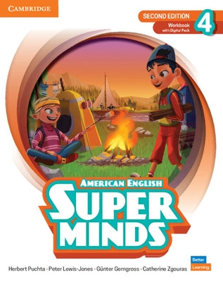 Super Minds Level 4 Workbook with Digital Pack American English by Puchta, Herbert