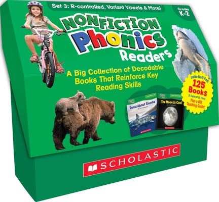 Nonfiction Phonics Readers Set 3: R-Control, Variant Vowels & More (Multiple-Copy Set): A Big Collection of Decodable Readers That Reinforce by Charlesworth, Liza
