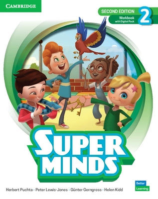 Super Minds Level 2 Workbook with Digital Pack British English by Puchta, Herbert