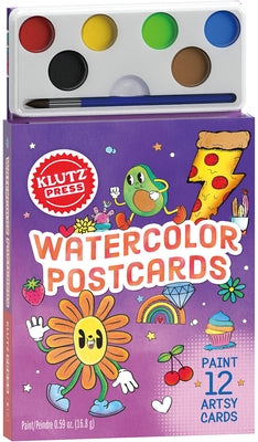 Watercolor Postcards by Editors of Klutz