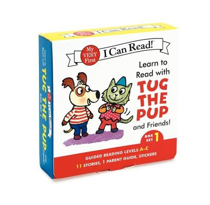 Learn to Read with Tug the Pup and Friends! Box Set 1: A Box of 11 Stories, 1 Parent Guide, and Reward Stickers for Beginning Readers; Reading Level A by Wood, Julie M.