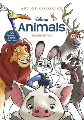 Art of Coloring: Disney Animals by Books, Disney