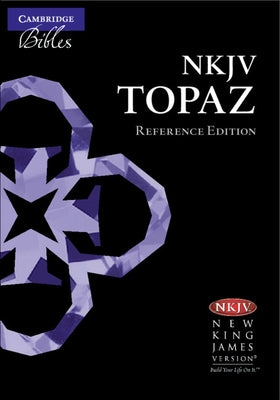 NKJV Topaz Reference Edition, Black Calfsplit Leather, Nk674: Xrl by 