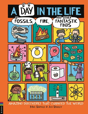 A Day in the Life of Fossils, Fire and Other Fantastic Finds: Amazing Discoveries That Changed the World by Barfield, Mike