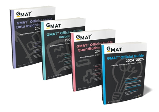 GMAT Official Guide 2024-2025 Bundle: Books + Online Question Bank by Gmac (Graduate Management Admission Coun