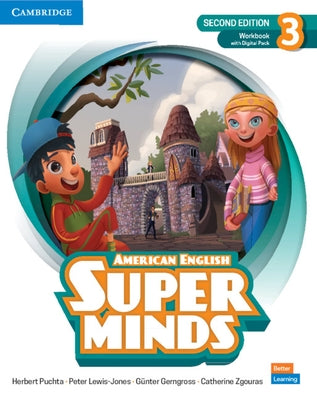 Super Minds Level 3 Workbook with Digital Pack American English by Puchta, Herbert