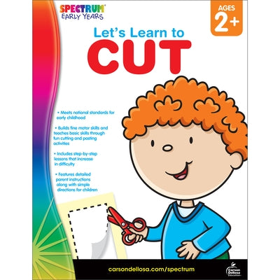 Let's Learn to Cut, Ages 2 - 5 by Spectrum