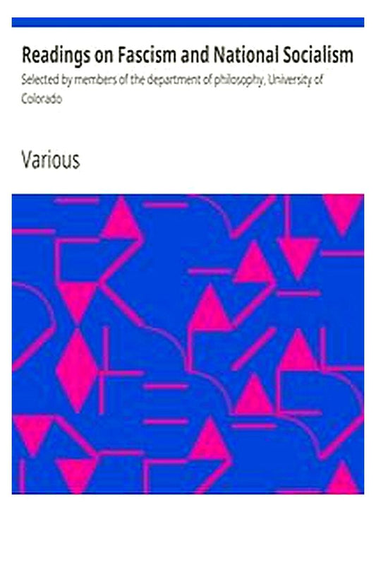 Readings on Fascism and National Socialism