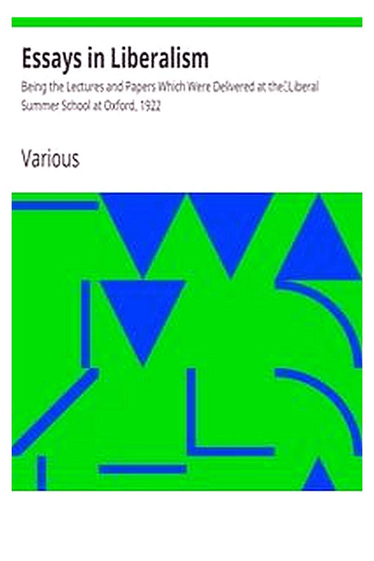 Essays in Liberalism