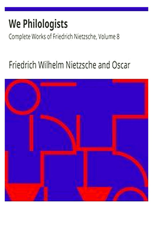 We Philologists