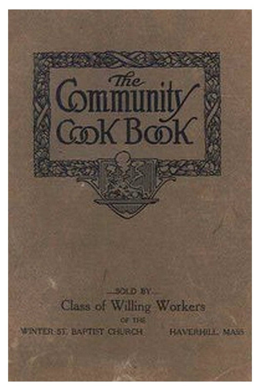 The Community Cook Book