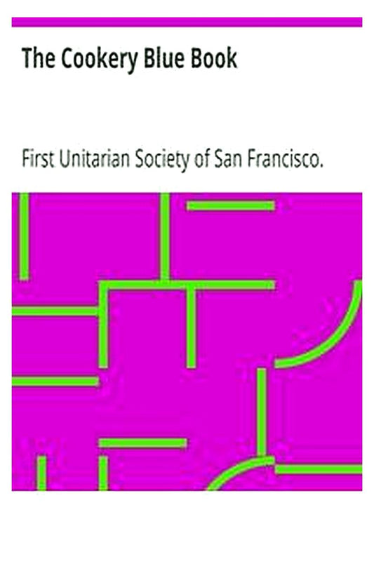 The Cookery Blue Book