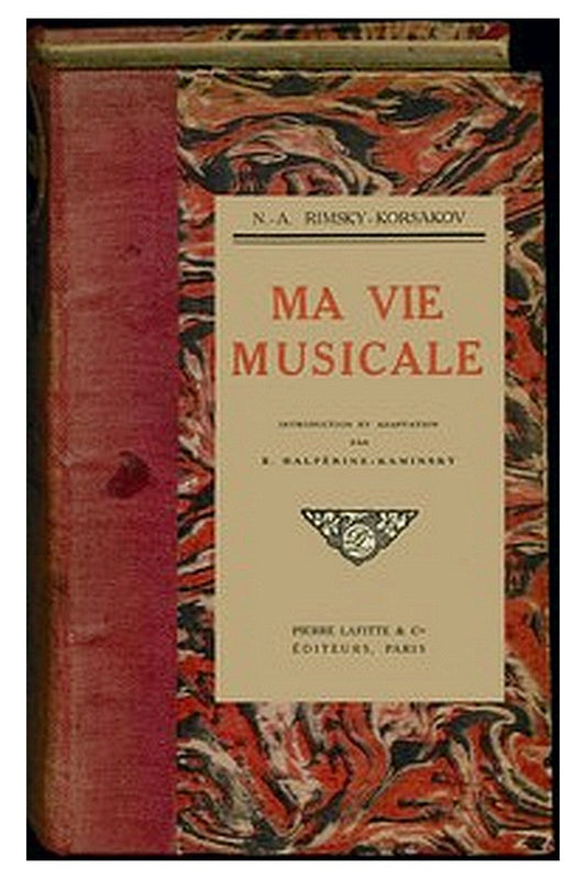 Ma vie musicale