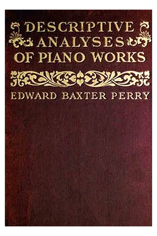 Descriptive Analyses of Piano Works