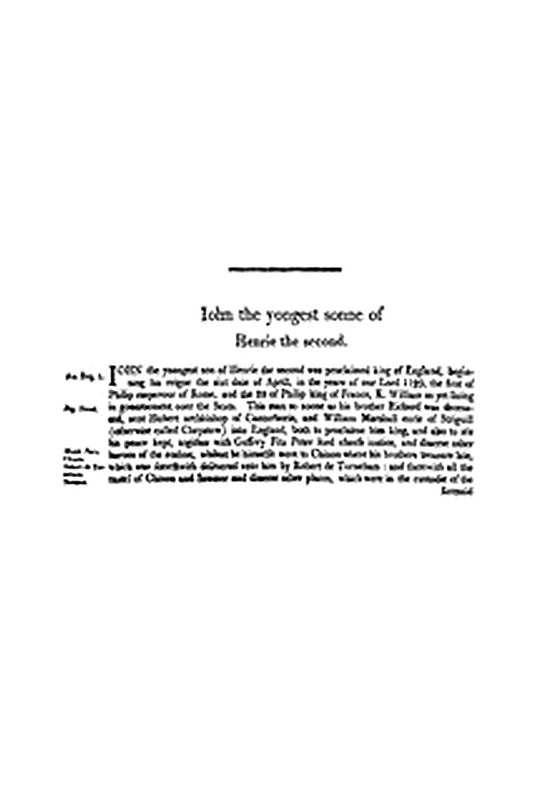 Chronicles of England, Scotland and Ireland (2 of 6): England (07 of 12)