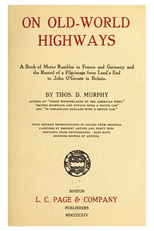 On Old-World Highways