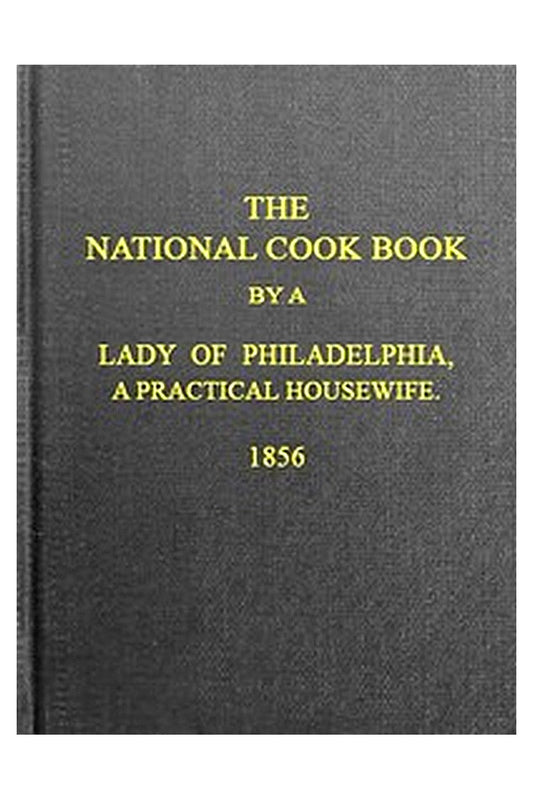 The National Cook Book, 9th ed