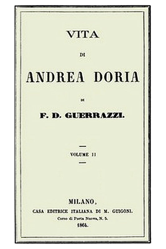 Vita di Andrea Doria, Volume II
