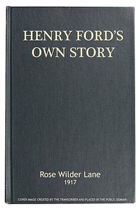 Henry Ford's Own Story