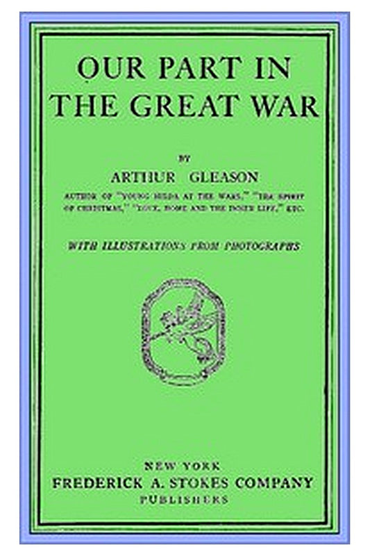 Our Part in the Great War