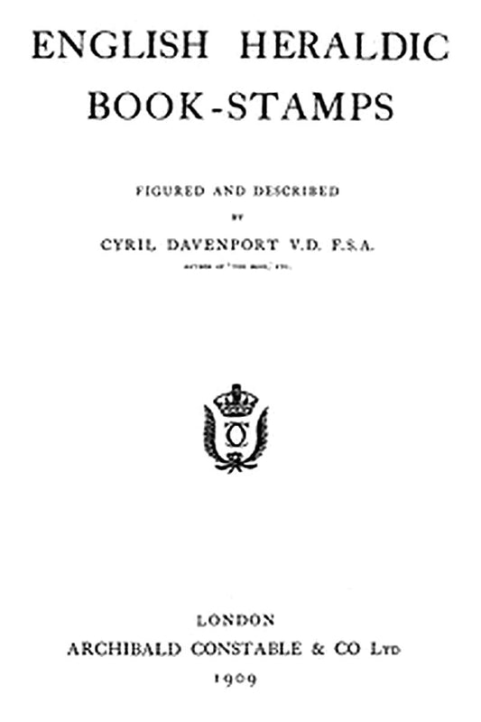 English Heraldic Book-stamps