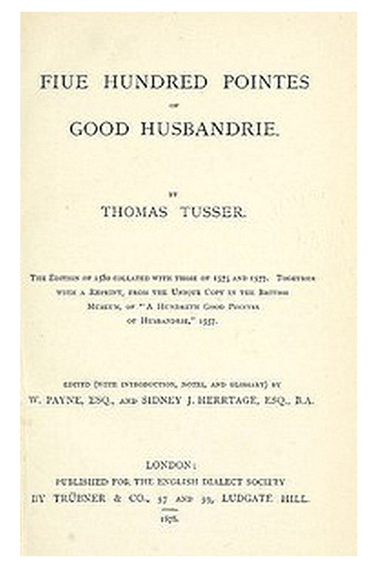 500 points of good husbandry