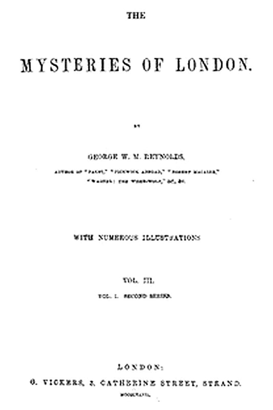 The Mysteries of London, v. 3/4