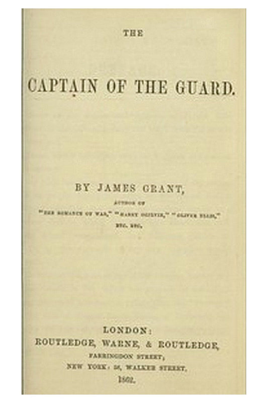 The Captain of the Guard