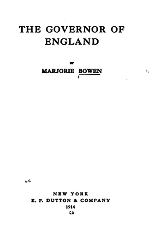 The Governor of England