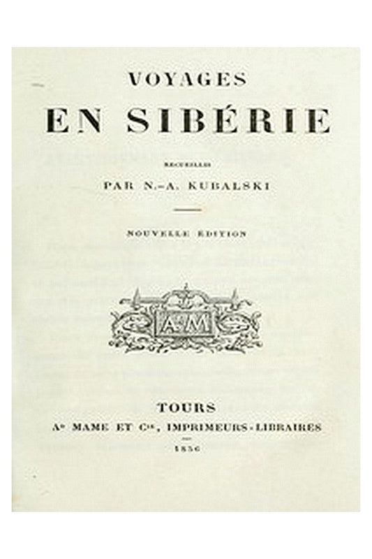 Voyages en Sibérie