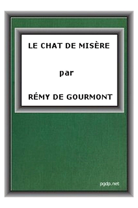 Le chat de misère: Idées et images