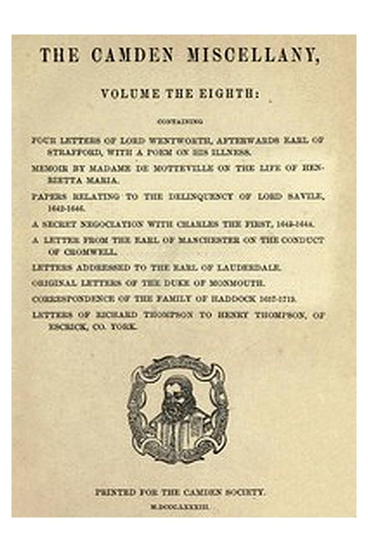 Correspondence of the Family of Haddock, 1657-1719