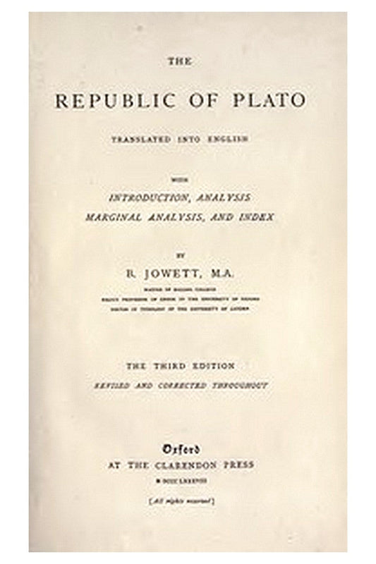 The Republic of Plato