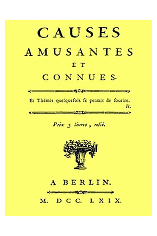 Causes amusantes et connues