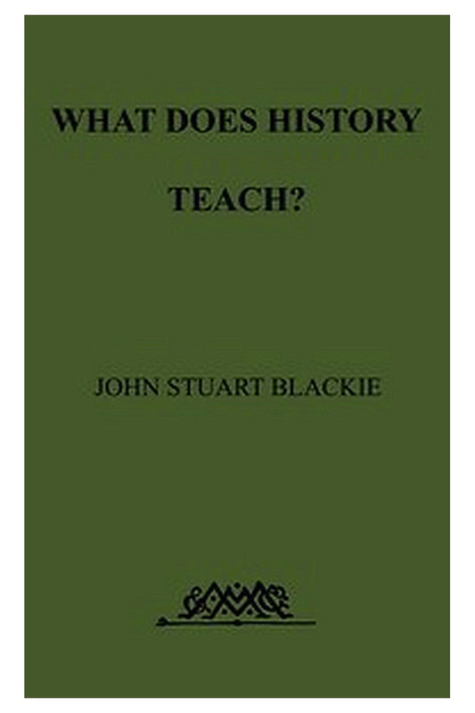 What Does History Teach?