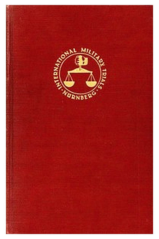 Nazi Conspiracy and Aggression, Volume 01 (of 11)