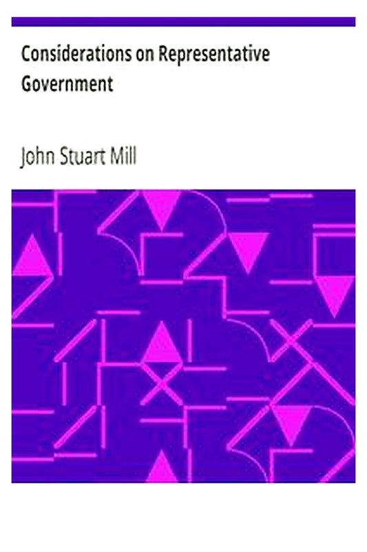 Considerations on Representative Government