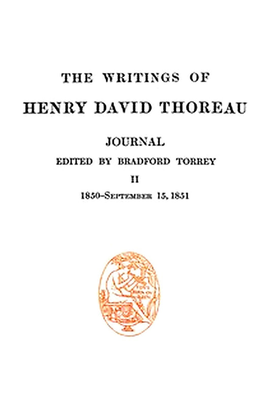 Journal 02, 1850-September 15, 1851