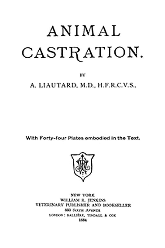 Animal Castration