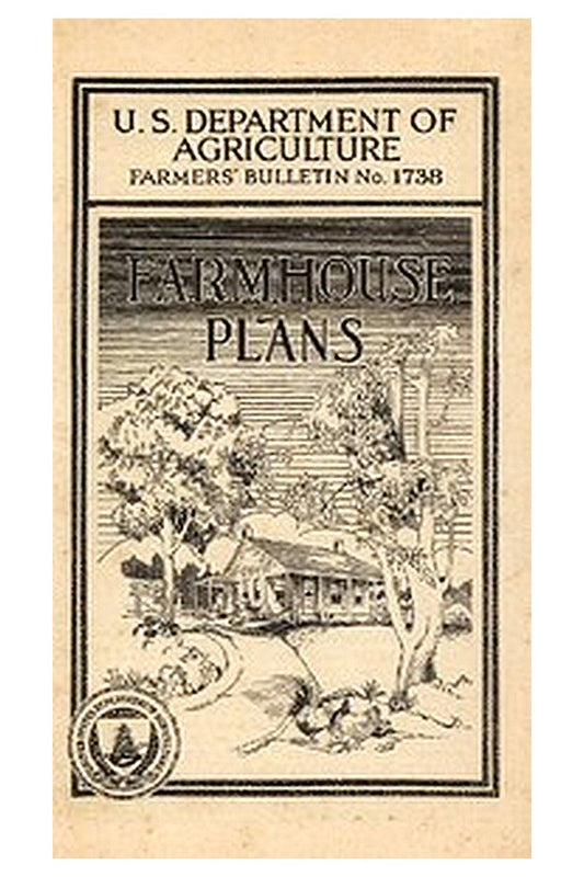 United States Department of Agriculture Farmers' Bulletin No. 1738