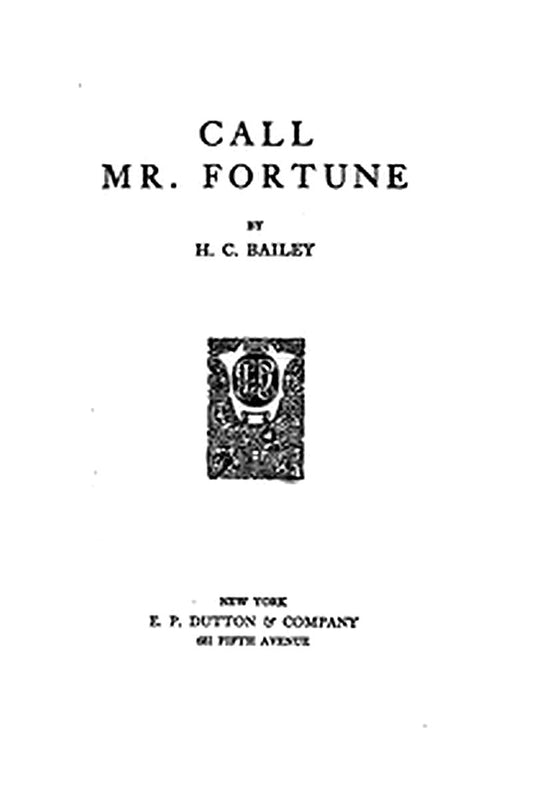 Call Mr. Fortune