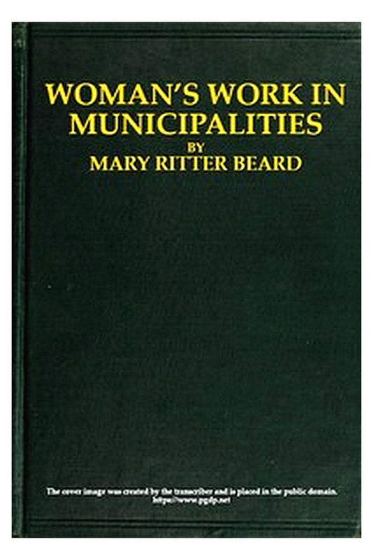 Woman's work in municipalities