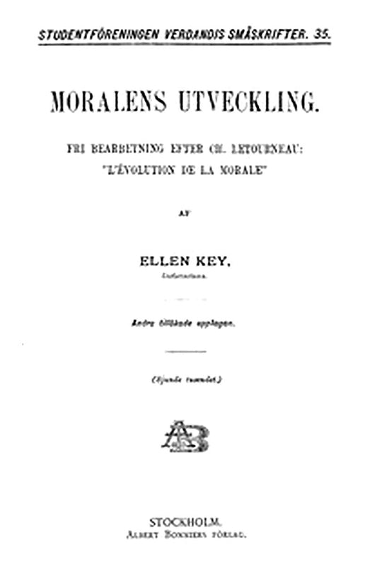 Moralens utveckling