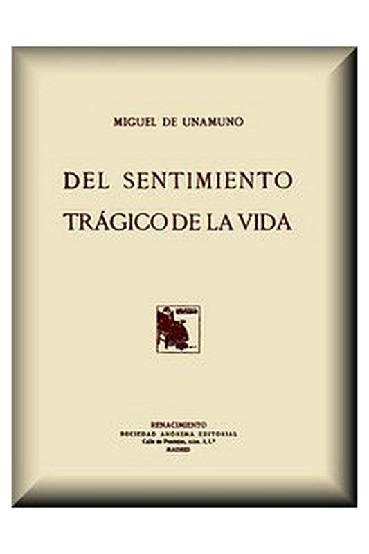Del sentimiento trágico de la vida