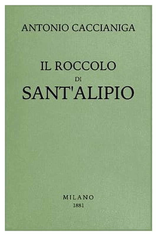 Il roccolo di Sant'Alipio