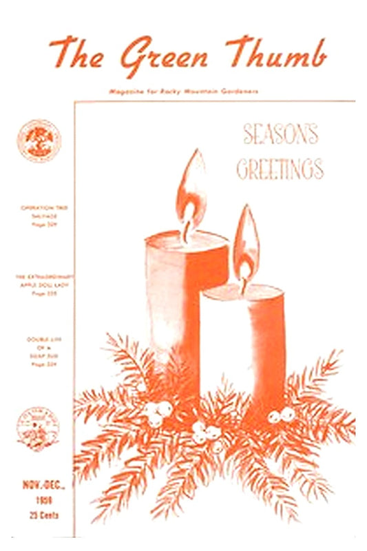 The Green Thumb, Nov.-Dec. 1959, Vol. 16, No. 10