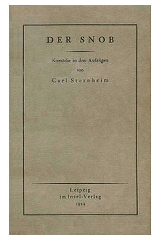 Der Snob