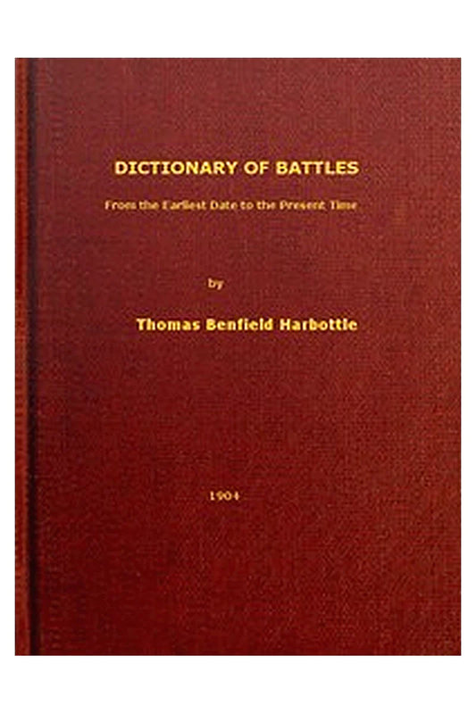 Dictionary of Battles