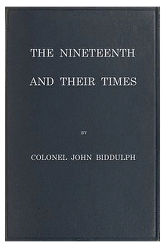 The Nineteenth and Their Times