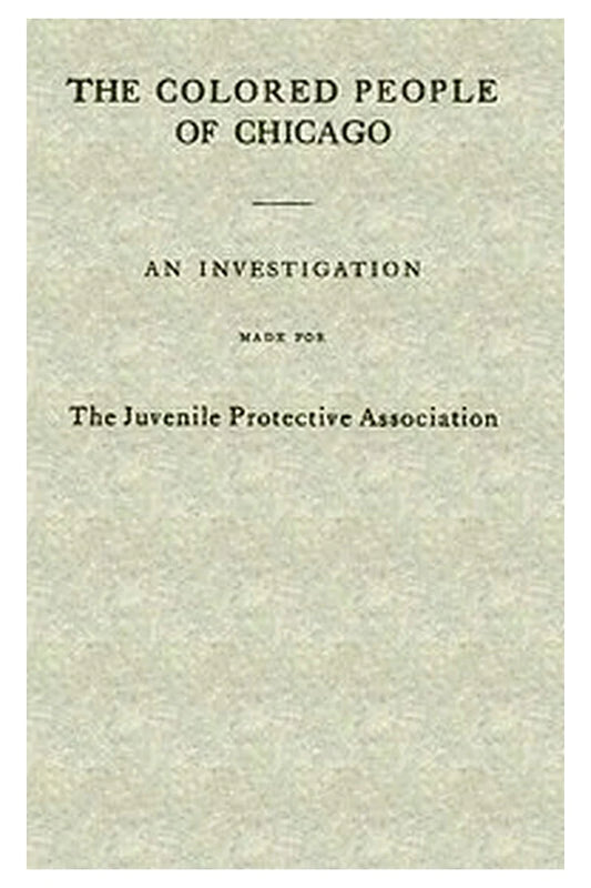 The Colored People of Chicago